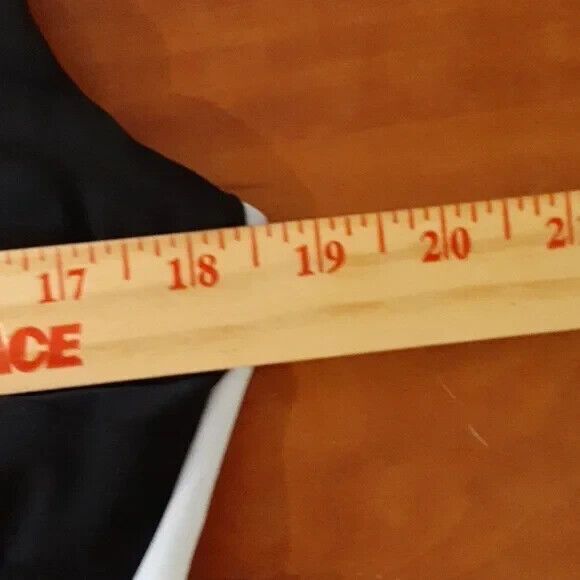 Chaps size large beige black color block dress * - Picture 8 of 14